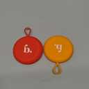Menstrual Disc Reusable, 2-Pack Size S & L - Softer Than Menstrual Cups and Can Be Used Intimate Moments - Comfort-Fit Period Disc Set with 12 Hr Wear - 100% Medical Grade Silicone (Red and Orange)