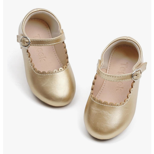 Girls Dress Shoes Ballet Mary Jane Flat Toddler Kid Bow Party Shoes 8M