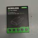 Wireless CarPlay Adapter for Apple iPhone2026 Upgraded Mini Design, Converts Factory Wired to Wireless Adapter for CarPlay, Plug and Play, Auto Connect Fast and Stable(Black)