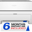 HP DeskJet 2923 Wireless All-in-One Color Inkjet Printer, Scanner, Copier, 6 Month Trial of Instant Ink Included, AI-Capable (B18JWA)