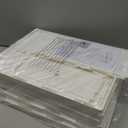 Lifewit 6 Pack Stackable Closet Organizers and Storage Basket for Clothes, Plastic Sweater Storage Bins for Wardrobe, Multifunctional Pants Organizer for RV, Pantry, Kitchen, Dorm, 32 cm/12.6 inch(L)