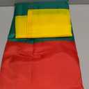 XIFAN Premium Nylon Lithuania Flag 3x5 Outdoor, Double Sided Heavy Duty 210D Nylon Republic of Lithuania National Country Flags, with Sewn Stripes/4 Stitch Hemming/Brass Grommets