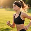 2 x hoyuwak 6pcs Headbands for Women  Vibrant & Bold Yoga Headbands for Social Media, Music Festivals & Workouts  Photogenic Non-Slip Hair Bands (19-21 Inch)