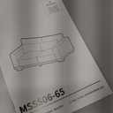 Marsail 65" Loveseat Sofa, Love Seat for Living Room, Comfy Couch with Deep Seats and Wide Armrests, Sofa Couch with Supportive Cushion and Sturdy Frame, Easy to Clean with Removable Covers