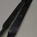 Mower Mulching Blade for GX20433 John Deere 42 inch Deck L100 L105 L110 M128485 GX20249 GY20567 2 Pack