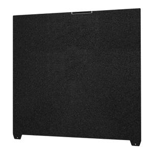 3D Printer K2 Plus Build Plate Black Textured PEI Surface Platform Sheet for Creality K2 Plus, Flexible Removable Heated Bed Platform Mat 370x370mm 3D Printer Accessories Parts