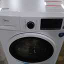 Midea 24 Inch Washer and Dryer Combo, All in One Washer and Dryer 2.7 cu.ft 26lbs, Ventless Washing Machine, Steam Care, Overnight Dry, 1400 RPM, 16 Cycles Front Load Washer, Full-Automatic, White