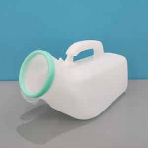 Male Female Urinal Spill Proof Men 1200ml Women 1000ml Pee Funnel Portable Urinals Woman Man and The Elderly Sturdy Female Urination for Car Travel, Road Trip (1pcs Man Urinal)