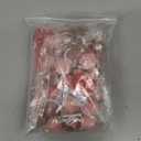 2 Pcs Valentine's Day Felt Ball Garland Decorations Red Pink Heart Ball Valentine Pom Garland Wool Felt Banner for Home Tree Decor Galentine Birthday Party Supplies Anniversary Wedding