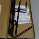 Shepherd Hooks for Outdoor, 1 Pack 62 Inch Bird Feeder Pole with 5 Prongs Base for Hanging Lantern, Hummingbird Feeder, Lightweight Plant, Shepherds Hook for Bird Feeders for Outside