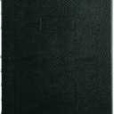 Blueline NotePro Notebook, 1-Subject, Narrow Rule, Black Cover, (75) 9.25 x 7.25 Sheets