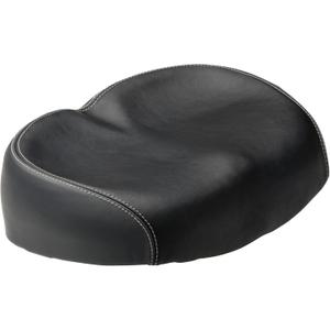 Schwinn Comfort Bike Seat, Quilted or Foam Padded Bike Saddle, Various Styles, Weather-Resistant Cover, Easily Attaches to Most Standard Seatposts (Commuter/Foam Noseless)