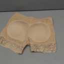 Vorcy Women Butt Pads Fake Butt Lifter Shapewear Padded Panties Hip Enhancer Pads Body Shaper Nude,M
