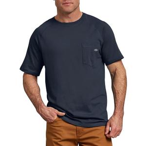 Dickies Cooling Short Sleeve Pocket T-Shirt, Dark Navy, 4XLT