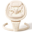 Baby Swings for Infants, Electric Infant Swing with Remote Control, Portable Baby Swing with 5-Point Harness, 5 Speeds, and 10 Preset Lullabies (Adapter Included)