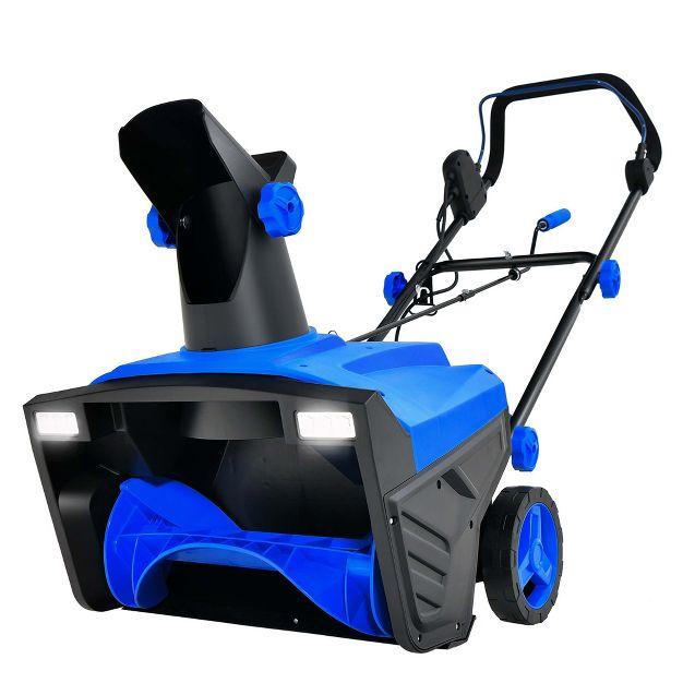 20" Electric Snow Thrower 120V 15Amp Snow Blower w/180° Rotatable Chute 2 Lights