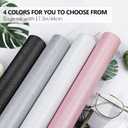 White Silk Peel and Stick Wallpaper 17.3" x 300" Removable Self Adhesive Textured Contact Paper Vinyl Decorative Wall Paper for Bedroom Living Room