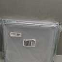 LURIVA Transparent Clear Small Animal Playpen, Guinea Pig Cages, Puppy Dog Playpen, Pet Playpen, Rabbit Bunny Indoor Fence Pen Enclosure, White Clear Plastic Playpen,12X12 Inch, 12Panels