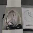 Falebare Bluetooth Headphones Over Ear, 6S Foldable Wireless Headphones with 6 EQ Modes, 40 Hours Playtime HiFi Stereo Headset with Mic, Soft Ear Pads, TF/FM for Cellphone/PC/Home (White & Rose Gold)