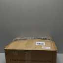 2 Packs 18in Frosted Outdoor Christmas Trees, Prelit Battery Operated Fake Xmas Tree Holiday Decor with 20 Red Berries, 10 Pine Cones, Tripod Stake, Multi-color & WW Waterproof String Lights