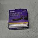 Roku Streaming Stick 4K - HDR & Dolby Vision Roku Streaming Device for TV with Voice Remote & Long-Range Wi-Fi - Free & Live TV