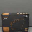 Tefici Electric Heated Blanket Throw, Super Cozy Soft 2-Layer Flannel 50" x 60" Heated Throw with 3 Heating Levels & 4 Hours Auto Off, Machine Washable, ETL&FCC Certified, Home Office Use,Camel