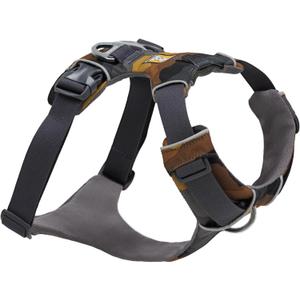 Ruffwear, Front Range Dog Harness, Reflective Soft Padded Harness with Dual Leash Clips, Adjustable and Lightweight Fit for Training or Walking for All Dogs, Moonlight Mountains, Large/X-Large