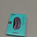 Logitech M185 Wireless Mouse, 2.4GHz with USB Mini Receiver, 12-Month Battery Life, 1000 DPI Optical Tracking, Ambidextrous PC/Mac/Laptop - Swift Grey