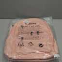 Olikraft Travel Crochet Bag Organizer Backpack - Crochet Yarn Bag, Knitting Bags and Totes, Yarn Bags for Crocheting on the Go (Pink)