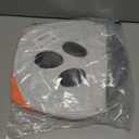 Halloween Decorations, 2 Pack Pre-Installed Lighted Pumpkin Ghost Witch Halloween Decor, Outdoor/Indoor Cute Hanging Decorations Ornaments for Party Wall Yard Tree Porch Home Lawn (Orange and White)