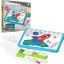 Discovery Glow Tracing Light-Up Art Tablet  Includes 10 Templates, 10 Blank Sheets, 6 Washable Markers| Writing Drawing Tablet for Kids| Craft Kit for Boys Girls| Doodle Board Drawing Pad Toy Gift