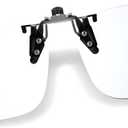 Trysee Blue Light Clip Ons for Glasses for Men Women Blue Light Blocker Fit Over Computer Glasses TS1007