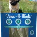 Bone-A-Mints All Natural, Wheat-Free Breath Freshening Bone, 8.10-Ounce, Small, 10-Pack