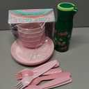 Set Of 2: Little Table Dinnerware Set For 4 Person; Mug 13 Oz