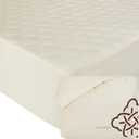 Bioweaves 100% Organic Cotton Mattress Pad Cover, GOTS Certified Cooling Quilted Fitted Mattress Topper & Protector with Soft Cotton Wadding - 20 Inch Deep Pocket, Twin XL