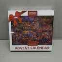Advent Calendar 2025 Jigsaw Puzzle 1008 Pieces Puzzle 24 Days Christmas Countdown Calendars for Kids Adults
