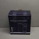 Hot & Iced Coffee Maker with Bold Setting, Single Serve Coffee Maker for K Cup and Grounds, 6-14 Oz Brew Sizes, 50 Oz Removable Water Tank, One Cup Coffee Machine with Reusable Filter, Grey