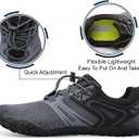 L-RUN Barefoot Water Shoes Women Mens Aqua Sock Athletic Hiking Water Sports Shoes for Swim Beach Pool Sand Diving Walking