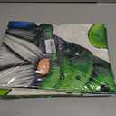 3 x St Patricks Day Gnome House Flag Burlap 28x40 Inch Double Sided, Green Lucky Shamrock Welcome Large Sign Farmhouse Yard Outdoor Decoration DF190-28