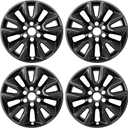 4-Pack Wheel Skins Compatible with Chevrolet Silverado 1500 2019-2024, Chevy Tahoe 2021-2023, Chevy Suburban 2021-2024, 20 inch 20" Alloy Wheel, Wheel Cover