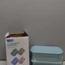 Adults Bento Lunch Box Set with Thermo Bag, 74oz Stackable Leak-proof 3-tiers Bento Box, Built-in Utensil and Sauce Container for Work, School, Dining Out (Green)