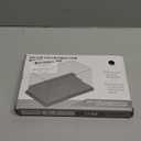 WMM Minifigure Display Case for Action Figures Blocks, Dustproof Acrylic Display Box Storage with 3 Movable Steps for Collection Models Minifigures, Bricks Blocks Toys (Large 1 Pack, Grey)