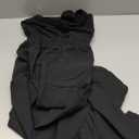 BLENCOT Jumpsuits for Women Summer Casual Loose Sleeveless Overalls Jumpsuit Ruffle Wide Leg Long Flare Pant Flowy Rompers (Small, Black)