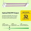 Feit Electric Grow Light 19W 2ft LED for Indoor Plants and Gardens, Full Spectrum Dual Hanging Bulb Grow Light, Hydroponic, GLP24ADJS/19W/LED