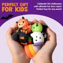 JOYIN Halloween Mochi Squishy Toys and Rubber Duck Surprise Toy Set, Holiday CountDown to Halloween, Advent Calendar Toys for Kids Party Favor Supply, Trick or Treating