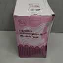 Cosmetology Mannequin Head with 80% Real Human Hair 26-28, Human Hair Manikin Head for Hair Styling Hairdressing Practice, Manikin Head with Human Hair for Hairdresser with Free Clamp (208UB-#4)