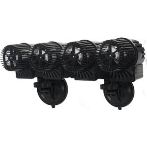 Upettools 12680 GPH Wave Maker Aquarium Circulation Pump - 4-Head Powerful Submersible Powerhead for Fresh & Saltwater Tanks (180-300 Gallons) with Adjustable Flow - Black