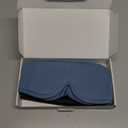 BambooCotton 3D Bluetooth Sleep Mask, LC-dolida 2025 New Sleep Headphones, Wireless Comfort, Sustainable Luxury for Better Sleep