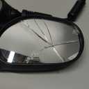 KEMIMOTO ATV Mirrors, 8MM 10MM Motorcycle Mirrors for Handlebar ATV Accessories Compatible with Scooter Snowmobile Mope, 360 Degrees Ball Type Adjustment