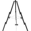 Tripod Stabilizer Jack for 5th Wheel Trailer RV, 5000lb Load Capacity, Adjustable Height from 35" to 57", Foldable Gooseneck Hitch Stabilizer